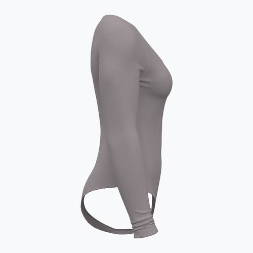 Body treningowe damskie Under Armour Vanish Leotard tetra gray/white