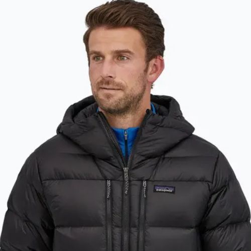 Kurtka puchowa męska Patagonia Fitz Roy Down Hoody black
