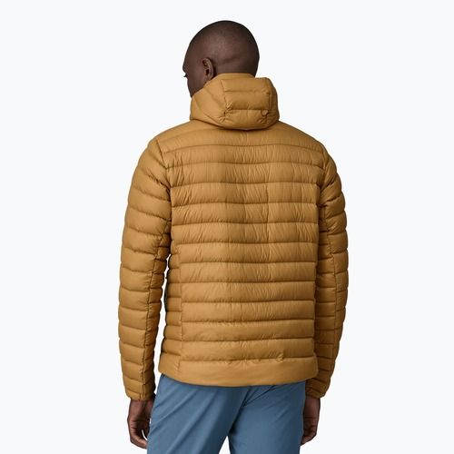 Kurtka puchowa męska Patagonia Down Sweater Hoody rapotor brown