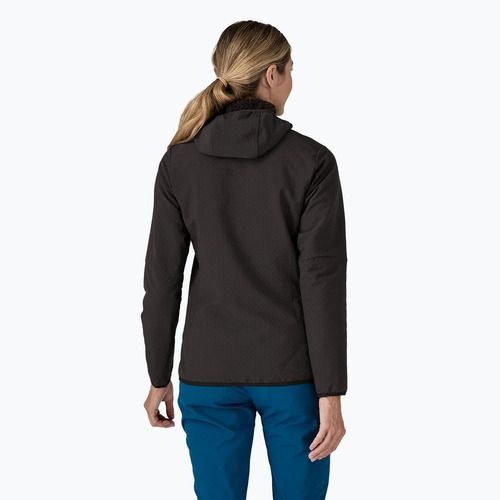 Kurtka softshell damska Patagonia R2 CrossStrata Hoody black