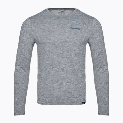 Longsleeve męski Patagonia Cap Cool Daily Graphic Shirt-Waters boardshort logo abalone blue/feather grey