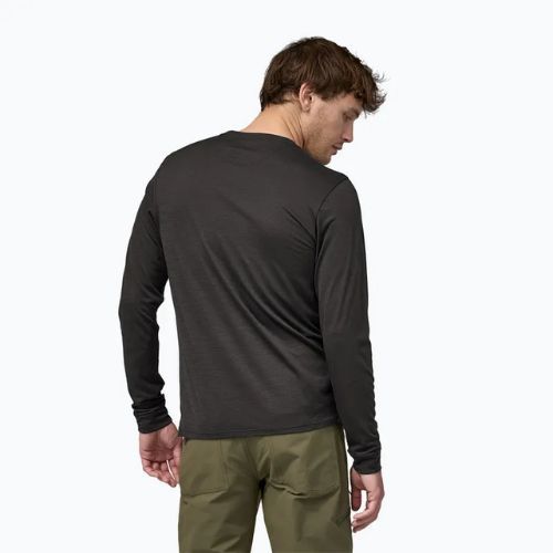 Longsleeve męski Patagonia Cap Cool Merino Blend black