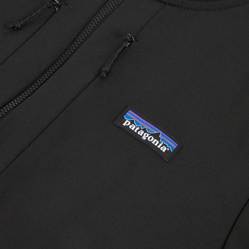 Bluza trekkingowa męska Patagonia R1 Thermal Full Zip Hoody black