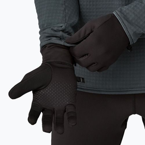 Rękawiczki trekkingowe Patagonia R1 Daily black