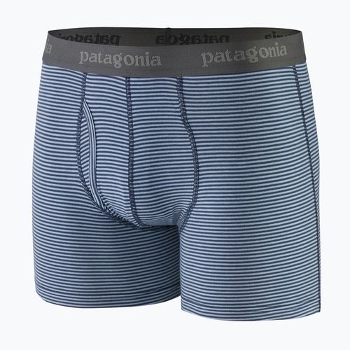 Bokserki męskie Patagonia Essential Boxer Briefs 3" fathom stripe/new navy