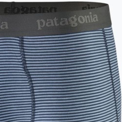 Bokserki męskie Patagonia Essential Boxer Briefs 3" fathom stripe/new navy