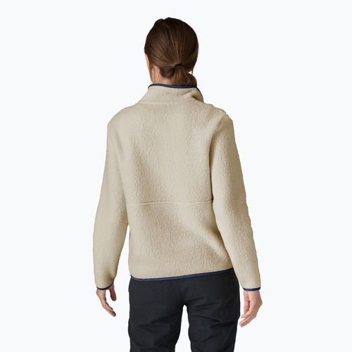 Bluza polarowa damska Patagonia Retro Pile Marsupial natural