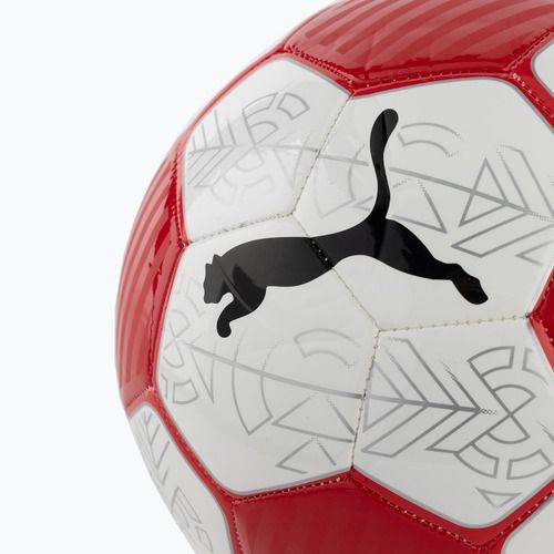 Piłka do piłki nożnej PUMA Prestige puma white/puma red/puma black rozmiar 3