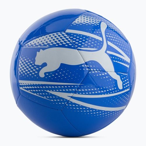 Piłka do piłki nożnej PUMA Attacanto Graphic puma white/bluemazing rozmiar 5