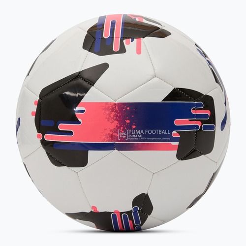 Piłka do piłki nożnej PUMA Orbita 6 MS puma white/lapis lazuli/sunset glow rozmiar 5