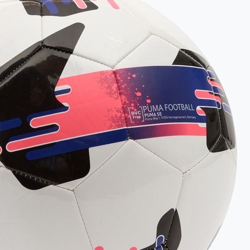 Piłka do piłki nożnej PUMA Orbita 6 MS puma white/lapis lazuli/sunset glow rozmiar 5