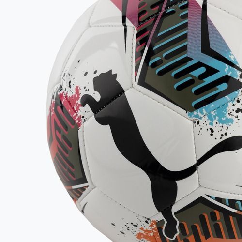 Piłka do piłki nożnej PUMA Futsal 2 MS puma white/garnet rose/dusty aqua rozmiar 4