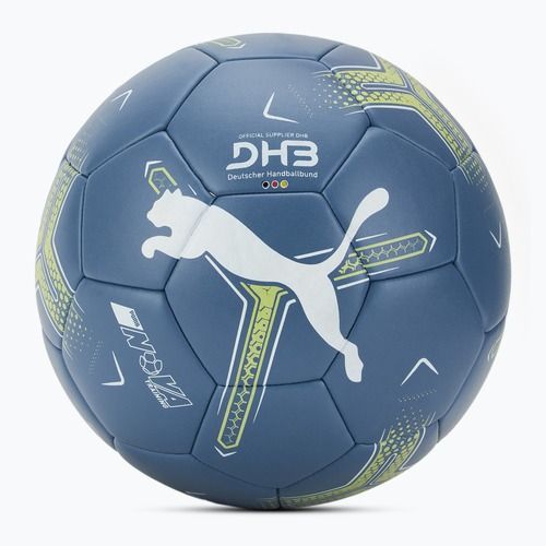 Piłka do piłki ręcznej PUMA Nova Training blue horizon/puma white/fizzy apple rozmiar 3