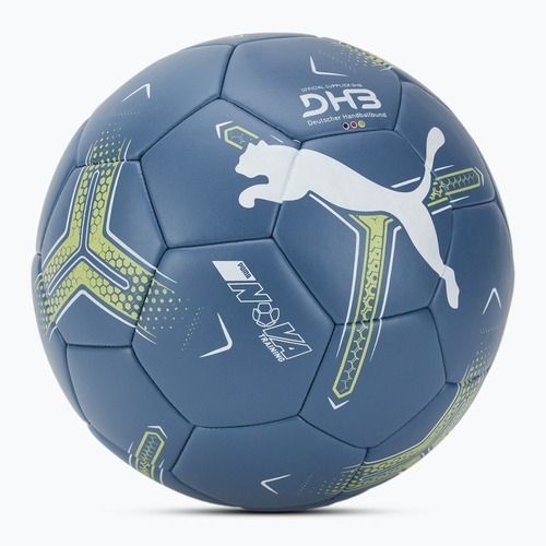 Piłka do piłki ręcznej PUMA Nova Training blue horizon/puma white/fizzy apple rozmiar 3