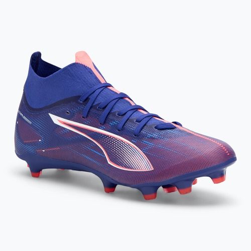 Buty piłkarskie PUMA Ultra 5 Match+ FG/AG lapis lazuli/puma white/sunset gloe