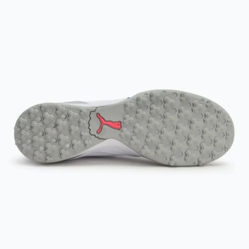 Buty piłkarskie PUMA King Pro TT puma white/bluemazing/flat light grey/sunset glow