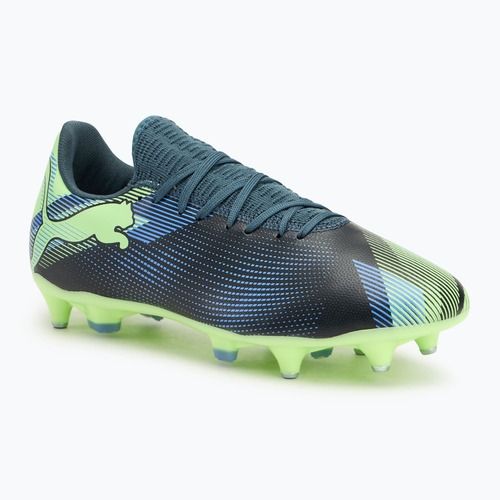 Buty piłkarskie PUMA Future 7 Play MxSG grey skies/elektro purple