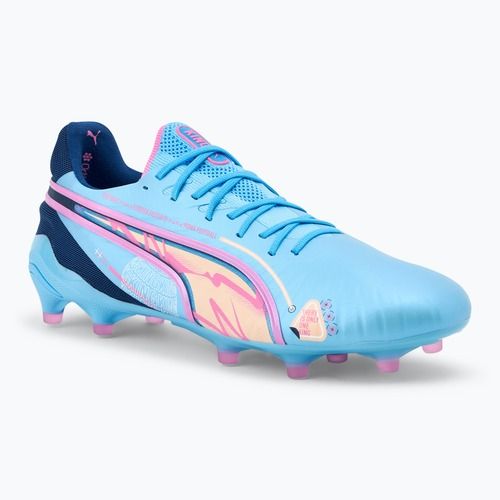 Buty piłkarskie PUMA King Ultimate Vol. Up FG/AG luminous blue