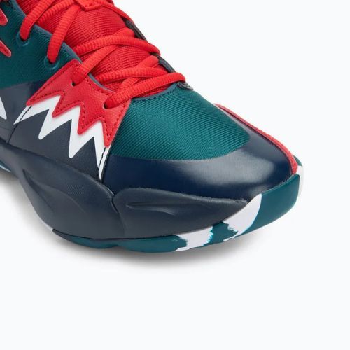 Buty do koszykówki męskie PUMA Genetics club navy/cold green/for all time red
