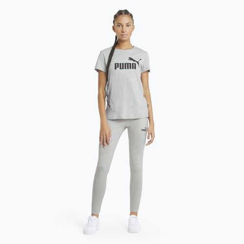 Koszulka damska PUMA ESS Logo light gray heather