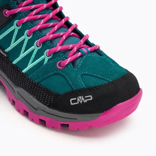 Buty trekkingowe juniorskie CMP Rigel Mid lake/pink fluo
