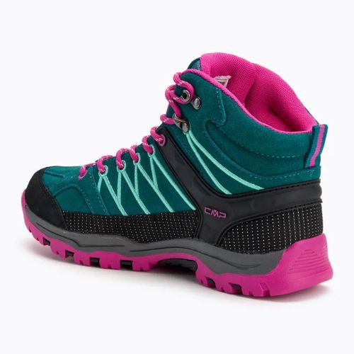 Buty trekkingowe juniorskie CMP Rigel Mid lake/pink fluo