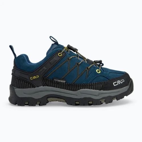 Buty trekkingowe dziecięce CMP Rigel Low Wp blue ink/ ellow