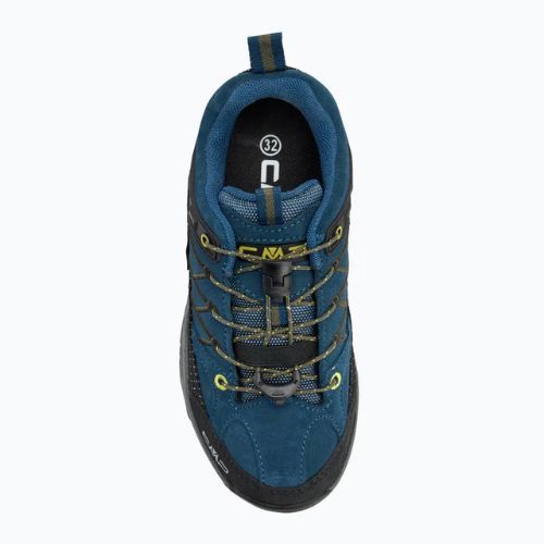 Buty trekkingowe dziecięce CMP Rigel Low Wp blue ink/ ellow