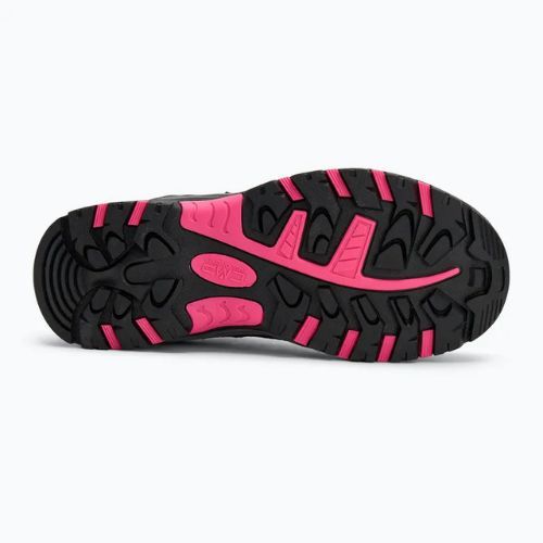 Buty trekkingowe dziecięce CMP Rigel Low Wp mineral green/purple fluo