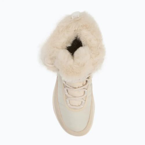 Śniegowce damskie Columbia Slopeside Peak Luxe V2 dark stone/sea salt