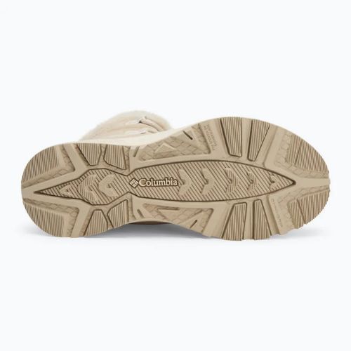 Śniegowce damskie Columbia Slopeside Peak Luxe V2 dark stone/sea salt
