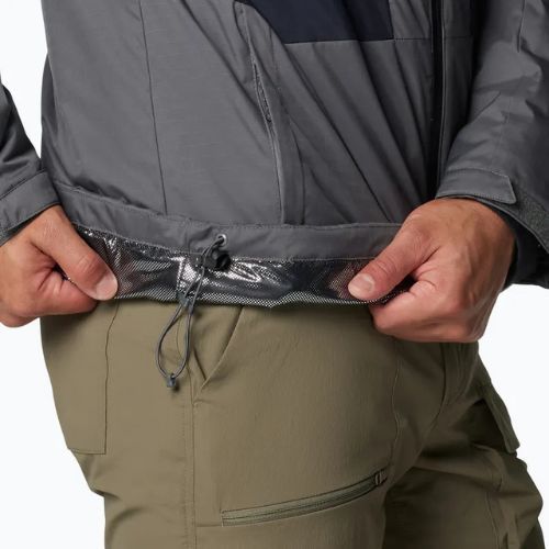 Kurtka ocieplana męska Columbia Point Park II Insulated city grey/black