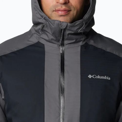 Kurtka ocieplana męska Columbia Point Park II Insulated city grey/black