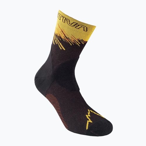 Skarpety La Sportiva Ultra Running black/yellow
