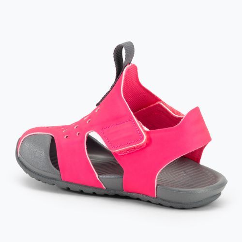 Sandały dziecięce Nike Sunray Protect 2 hyper pink/smoke grey/fuchsia glow
