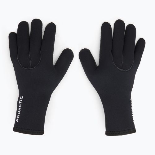 Rękawice neoprenowe AQUASTIC Wintstick Gloves 3 mm czarny