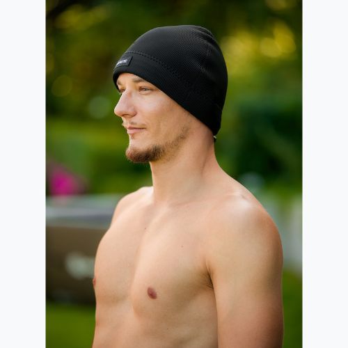 Czapka neoprenowa AQUASTIC Wintstick Beanie 3 mm czarny