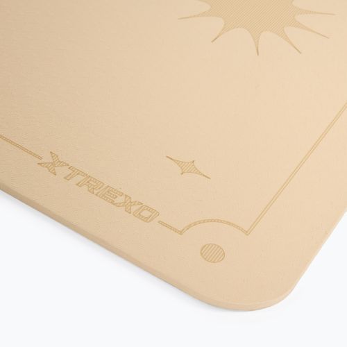 Mata do jogi XTREXO EcoGrip 6mm TXO-B4Z001-BZ jasny brąz