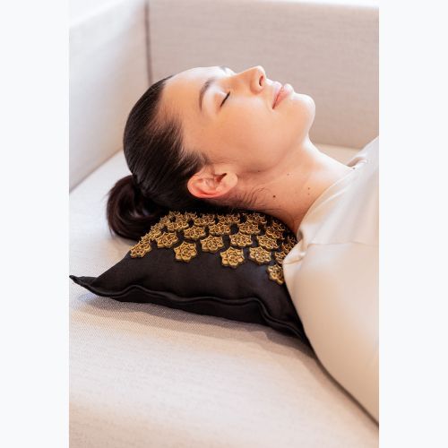 Mata do akupresury XTREXO ECO z poduszką TXO-B4Z006-BK czarny