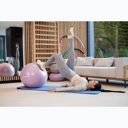 Piłka gimnastyczna XTREXO TXO-B4Z008-VT 65 cm fioletowy