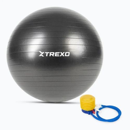 Piłka gimnastyczna TREXO TXO-B4Z009-BK 75 cm czarny