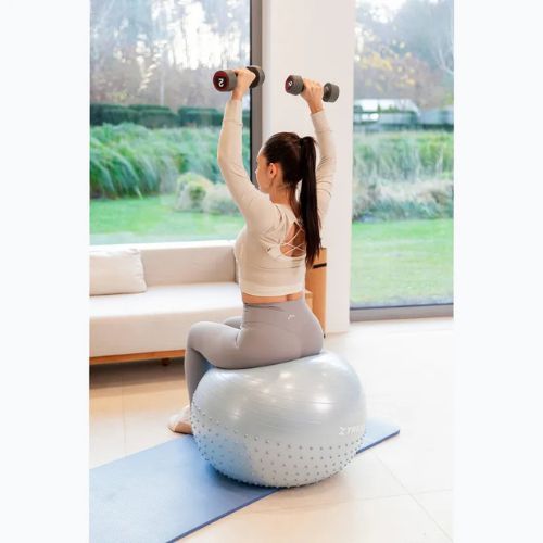 Piłka gimnastyczna masująca XTREXO TXO-B4Z021-BL 65 cm niebieski