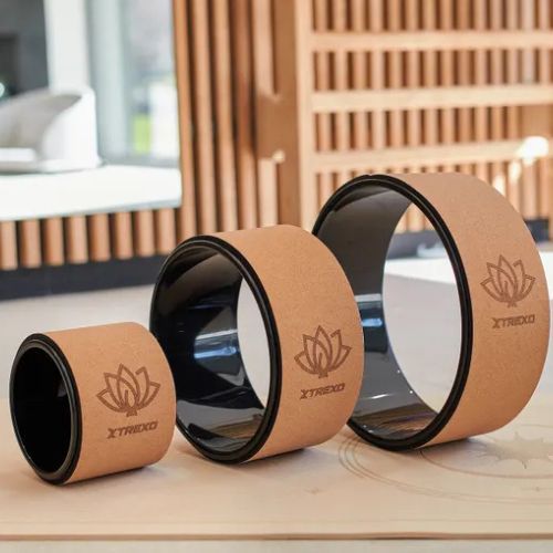 Obręcz do jogi XTREXO korkowa TXO-B4Z025-NC naturalny