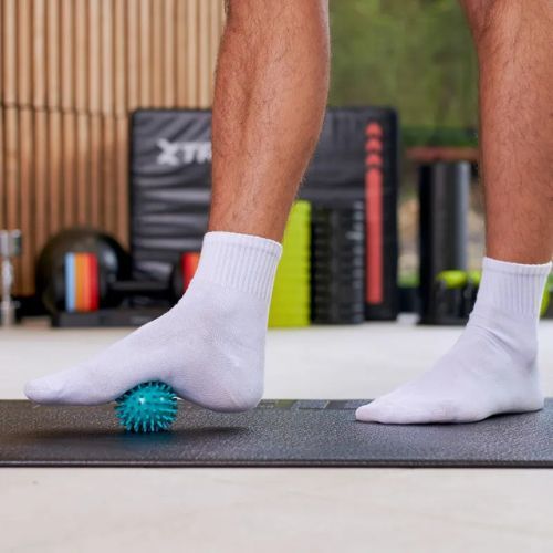 Piłka sensoryczna XTREXO TXO-B4Z032-GN turkusowy