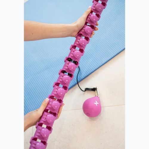 Hula hop z obciążeniem XTREXO TXO-B4Z036-VT fioletowy