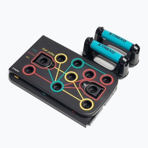 Platforma wielofunkcyjna z uchwytami i ekspanderem XTREXO składana TXO-B4Z045-BK czarny