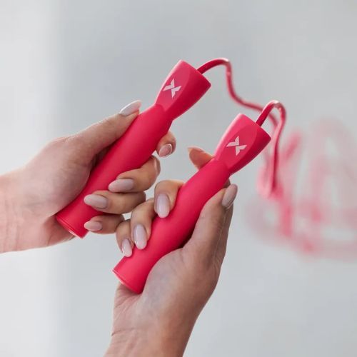 Skakanka TREXO bokserska Basic TXO-B4Z063-PK różowy