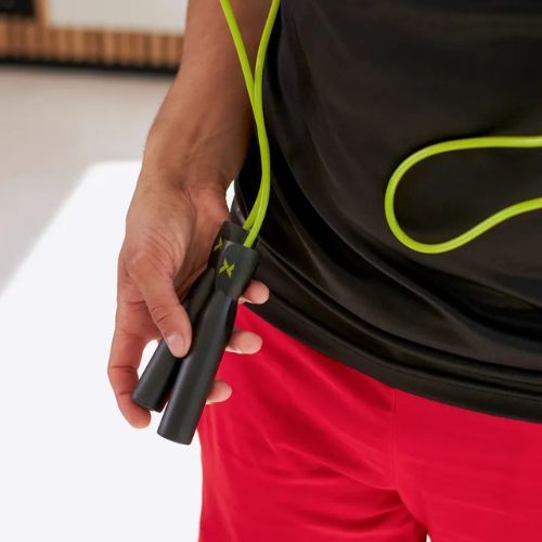 Skakanka XTREXO bokserska Basic TXO-B4Z063-GN limonkowy