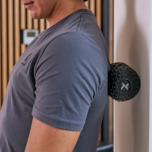 Podwójna piłka do masażu XTREXO TXO-B4Z075-BK czarny