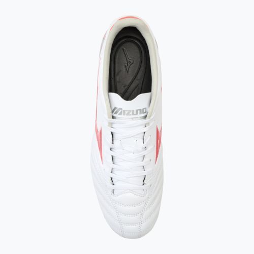 Buty piłkarskie Mizuno Morelia Neo IV Pro MD white/ radiant red/ hot coral
